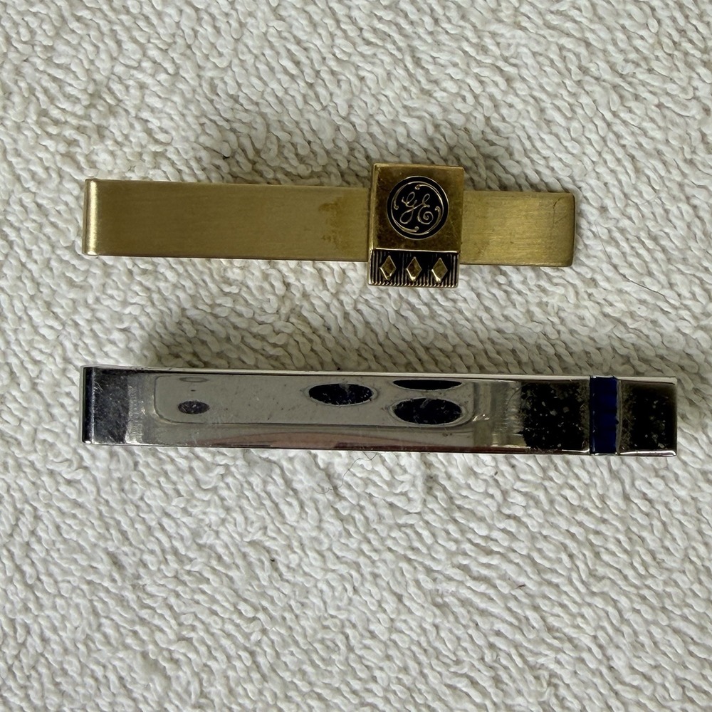 GE General Electric Tie Clip Bar GBM 1/20 12K GF Swank Tie Clip